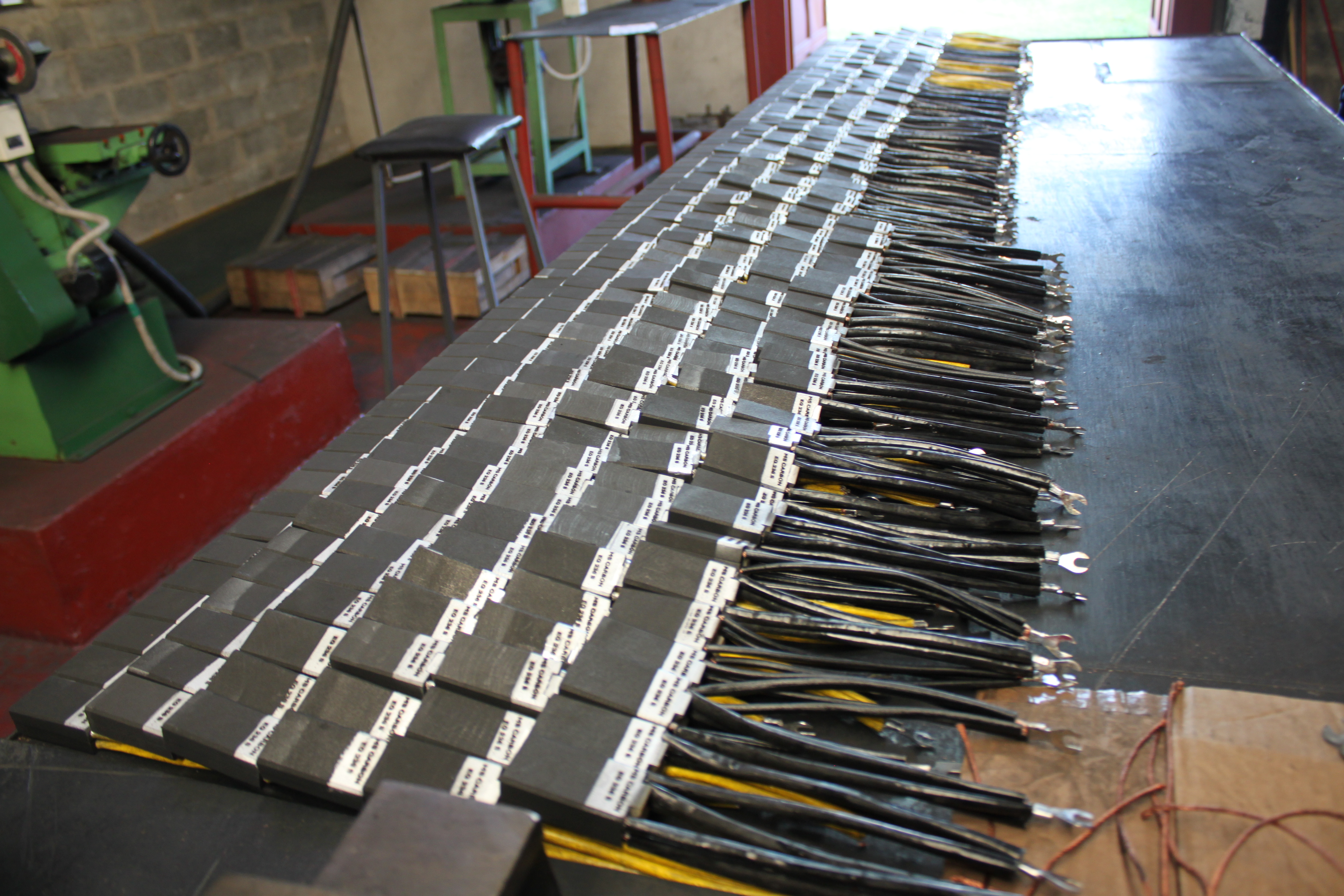 Carbon brush manufacturing photo 2